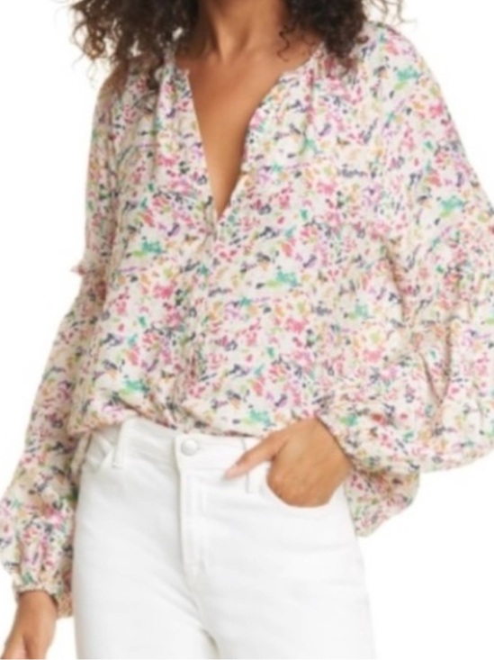 Tanya Taylor Tops - Tanya Taylor Illa Confetti Floral Blouse